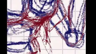 iPhone用Sketchbook iOSで美しいアジア人熟女を描く